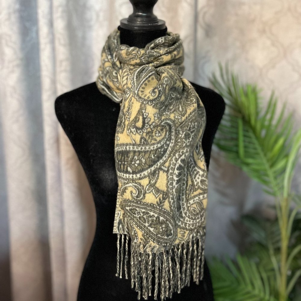 Cashmink Paisley Oblong Scarf